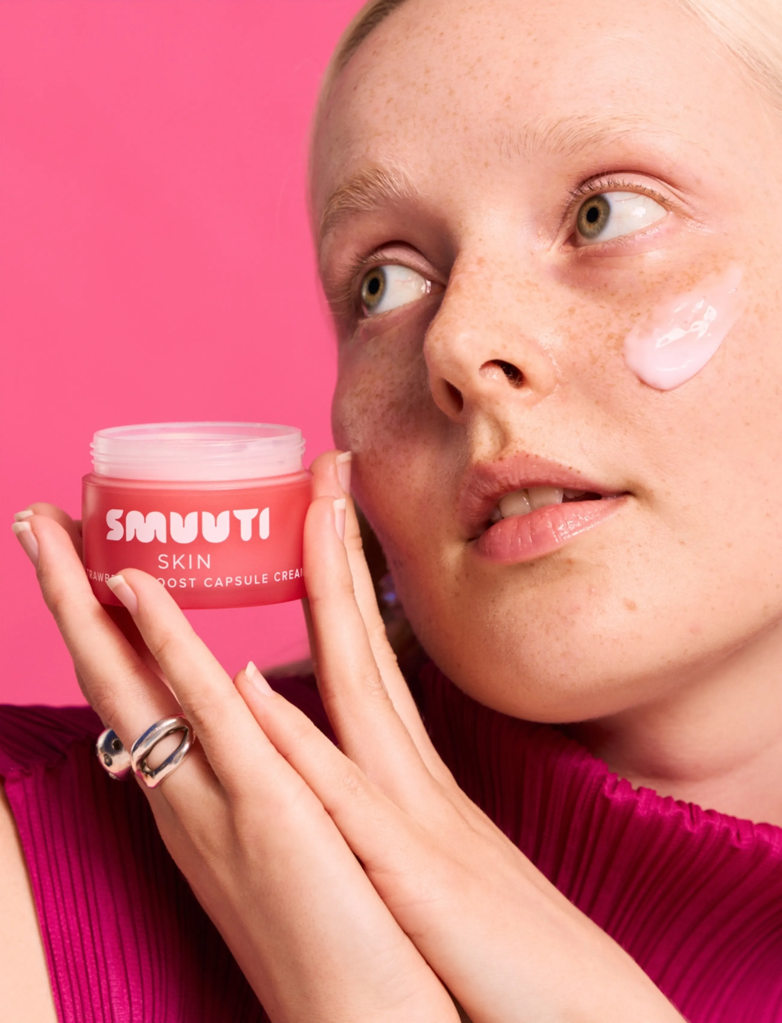 Smuuti Skin - Strawberry Boost Capsule Cream - clear - 2