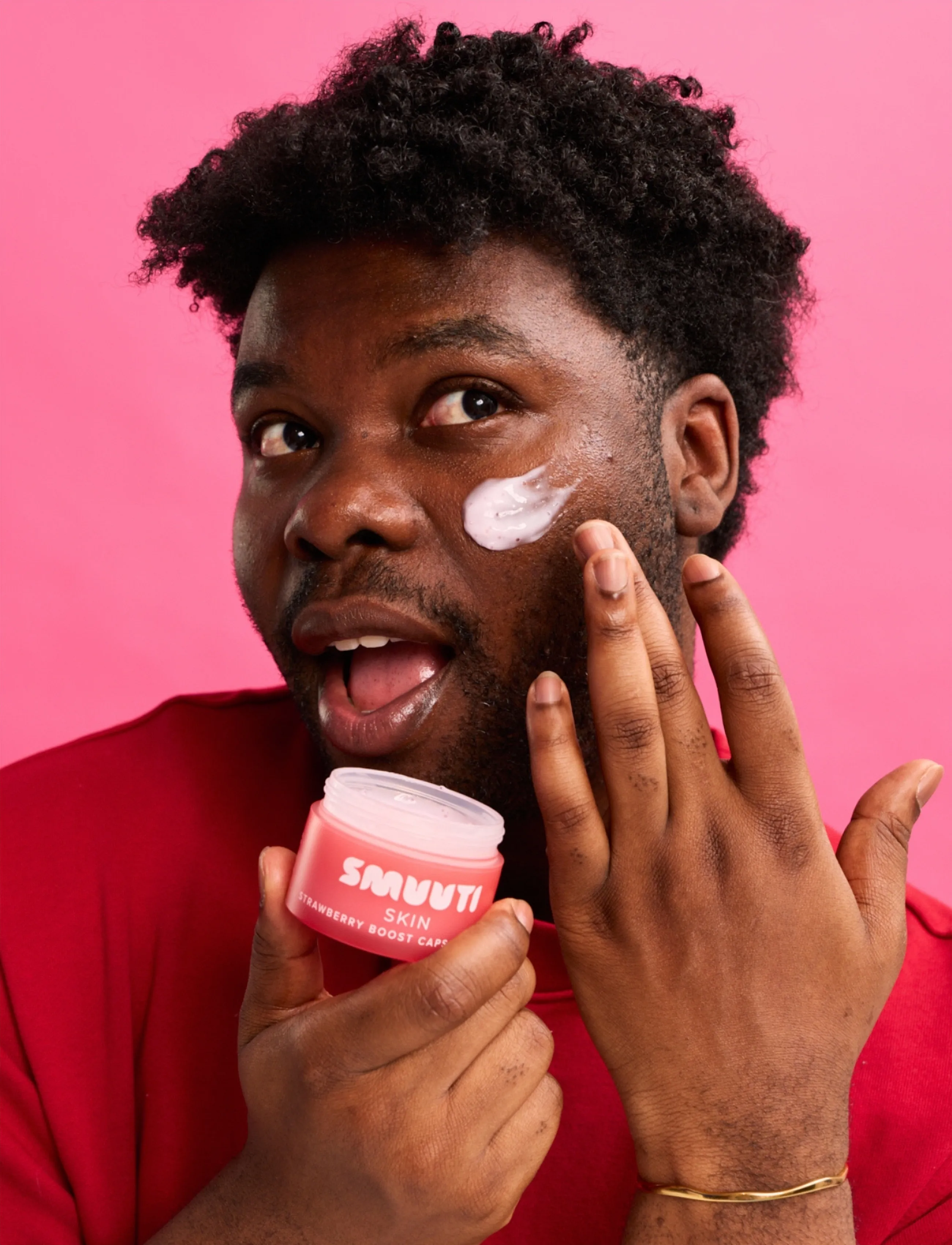 Smuuti Skin - Strawberry Boost Capsule Cream - clear - 3