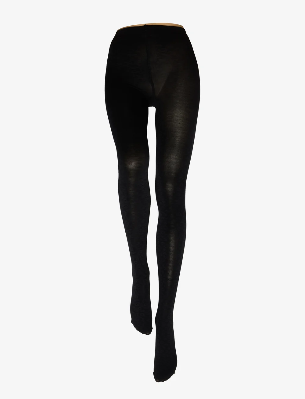 Sneaky Fox - Mac leopard tights - special occasions - black - 2