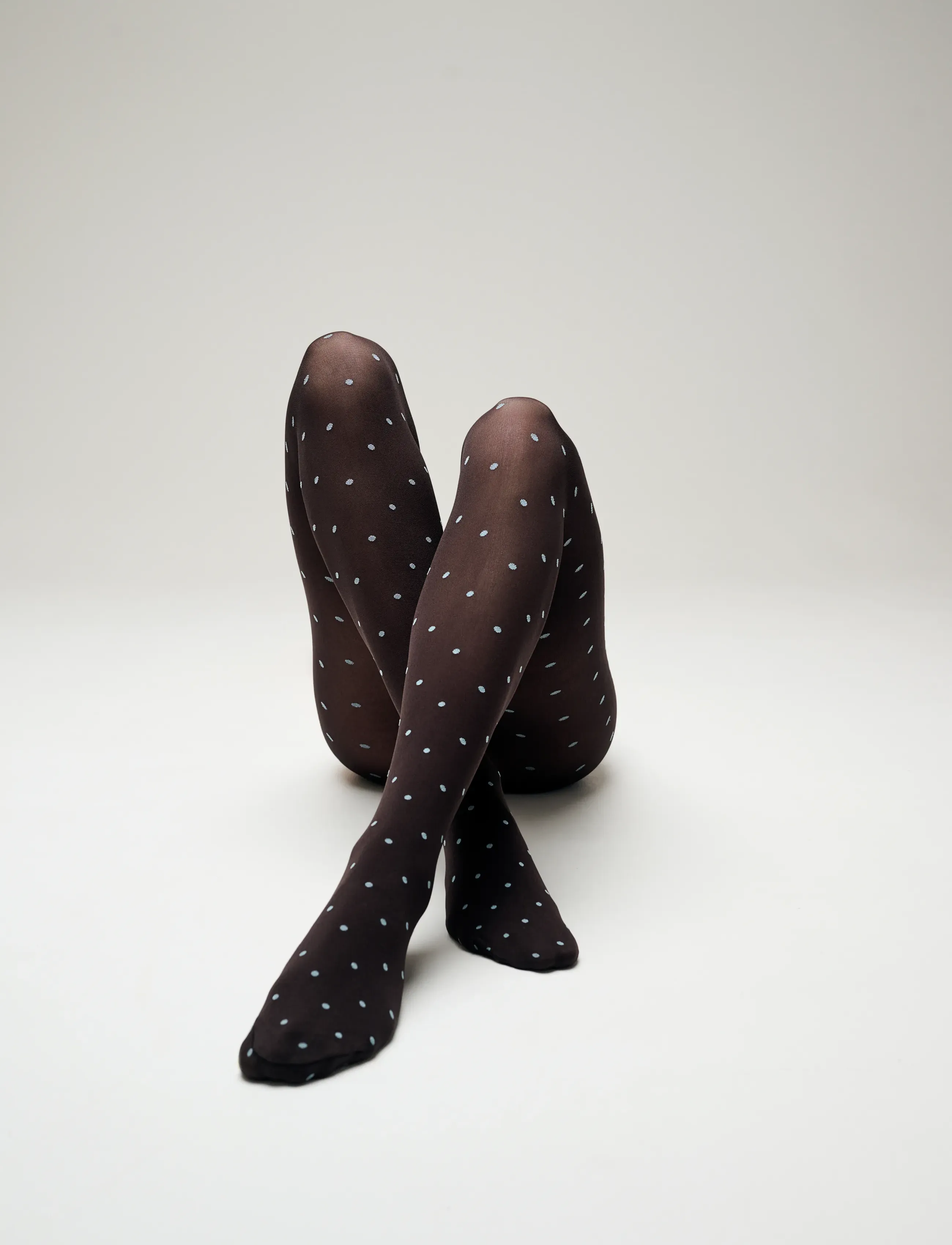 Sneaky Fox - Dot tights - chocolate - 4
