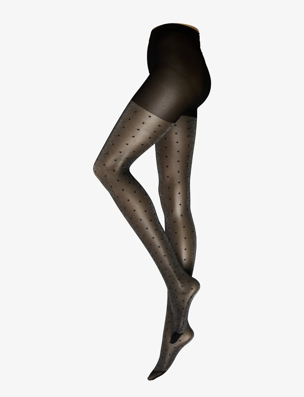 Sneaky Fox - Fay tights - speciella tillfällen - black/silver - 2