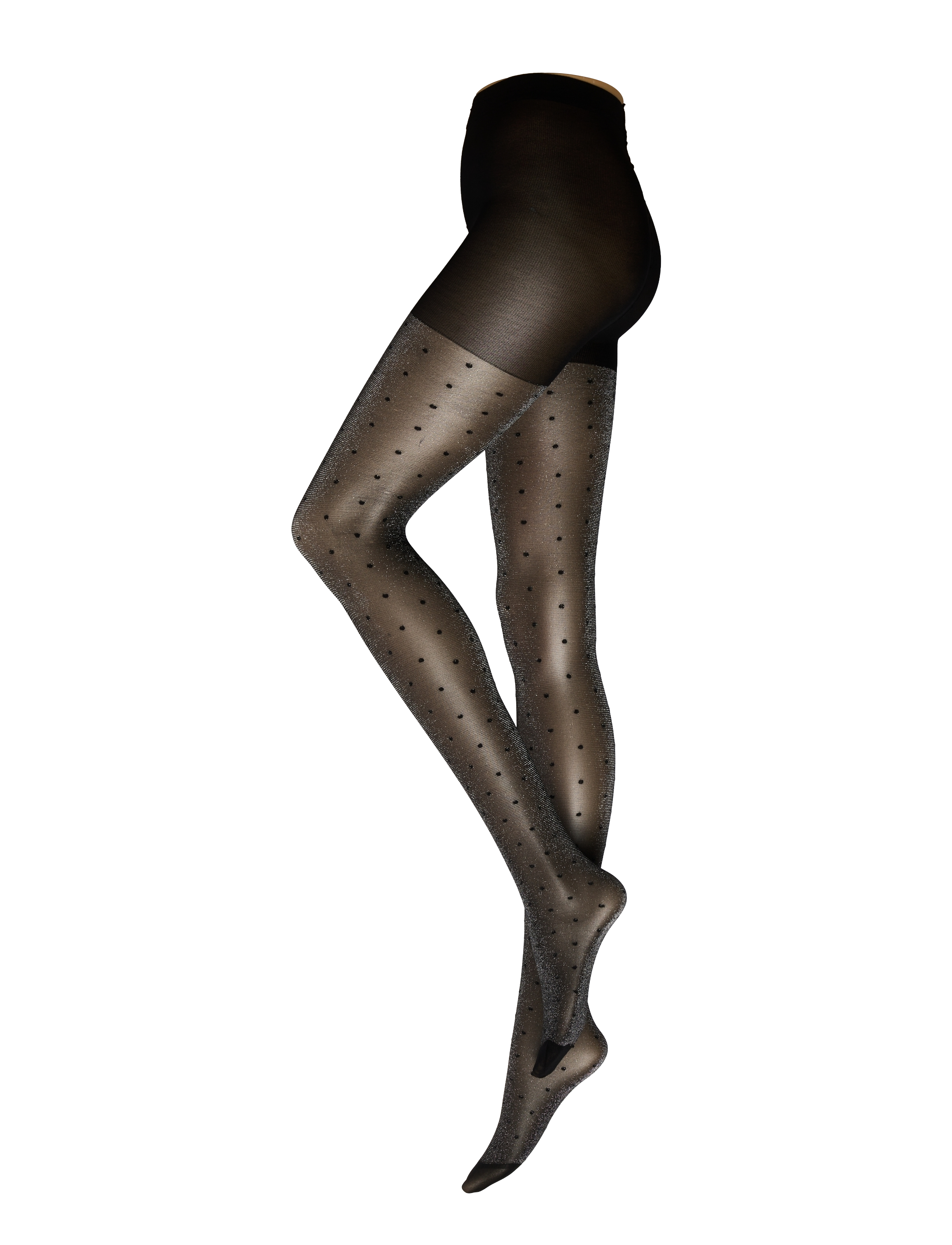 Sneaky Fox - Fay tights - laveste priser - black/silver - 2