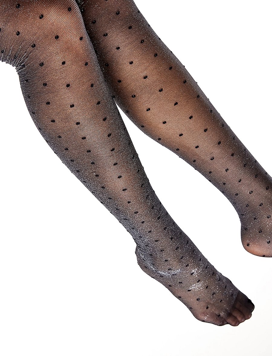 Sneaky Fox - Fay tights - erilised sündmused - black/silver - 3