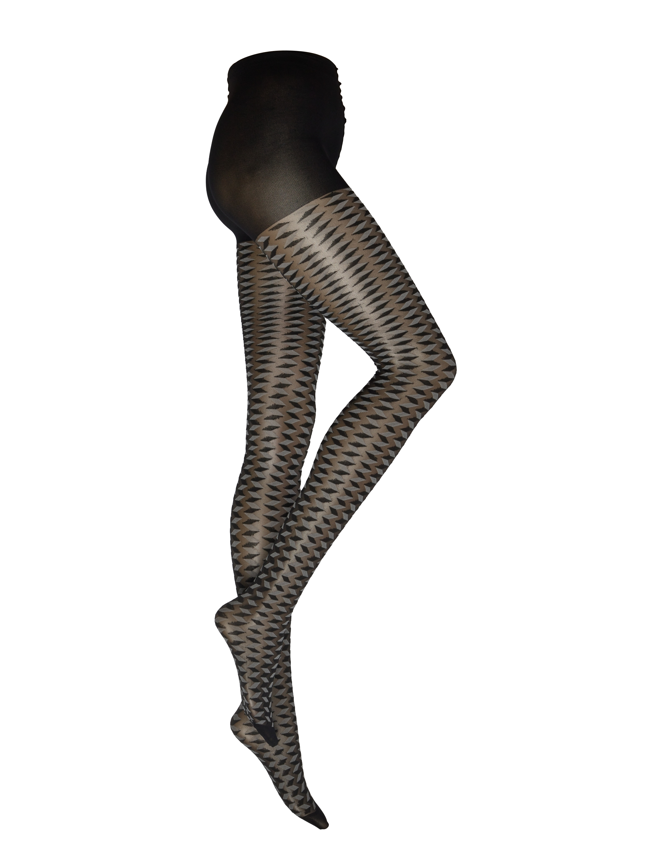 SNEAKY FOX Harlow Strumpfhose Schwarz - One Size - Damen