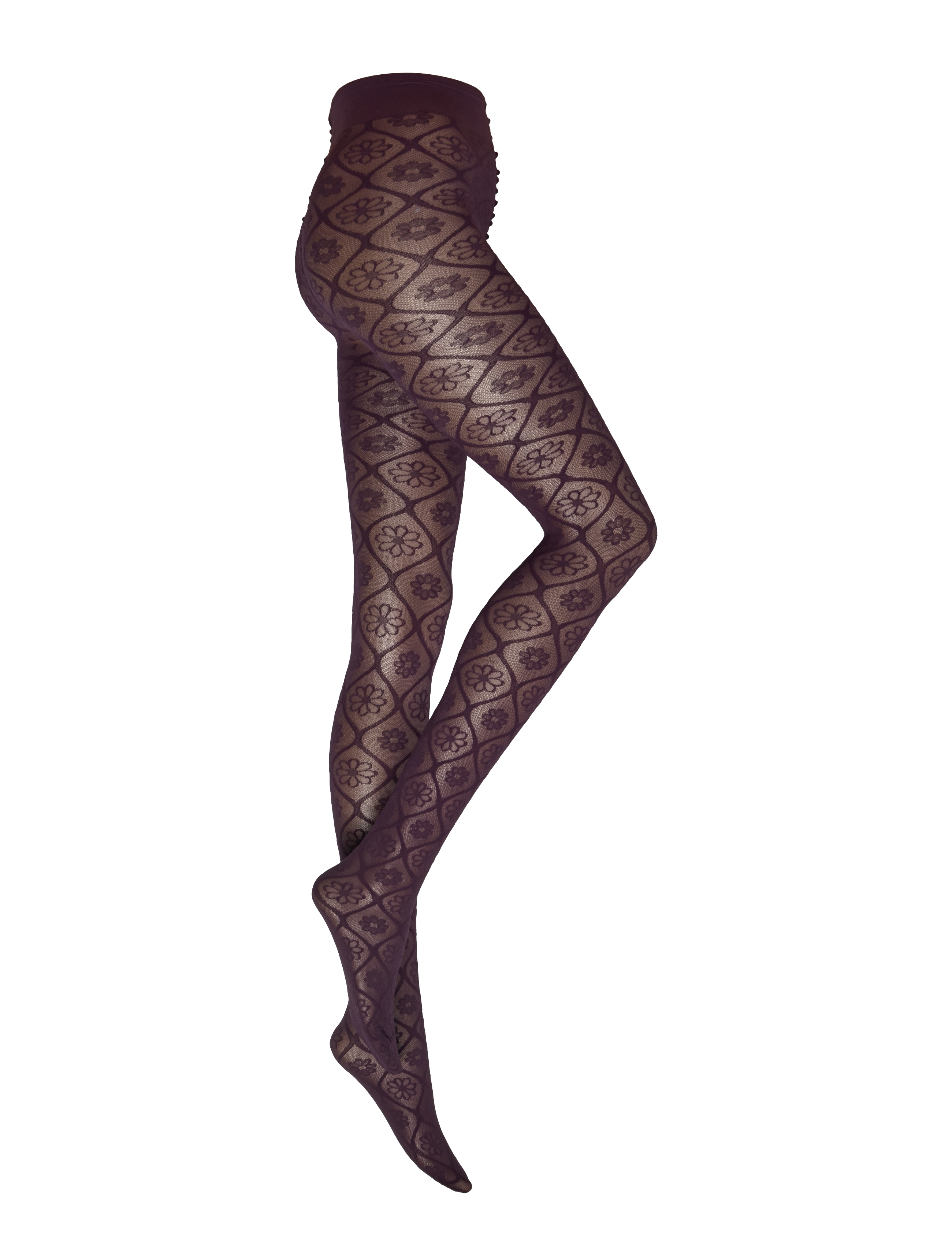 Sneaky Fox Zelda Tights, One Size, Purple, Undertøj > Pantyhose, Dame