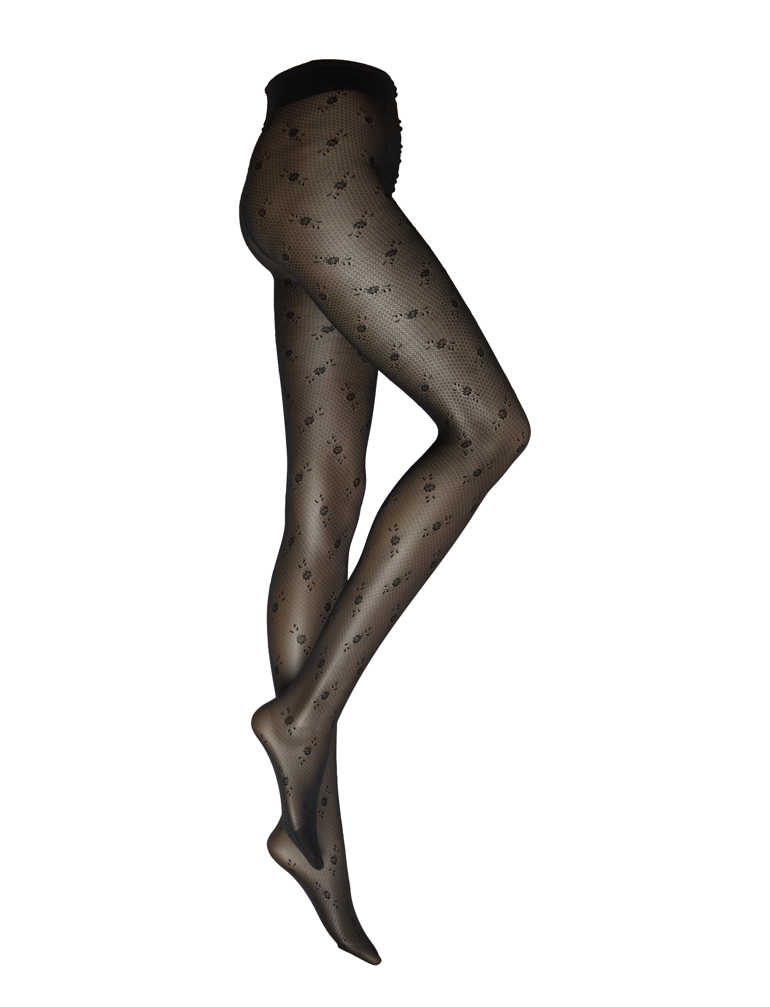 SNEAKY FOX Margot Strumpfhose Schwarz - One Size - Damen