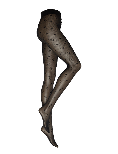 Sneaky Fox Margot tights - Speciella tillfällen - BLACK / black