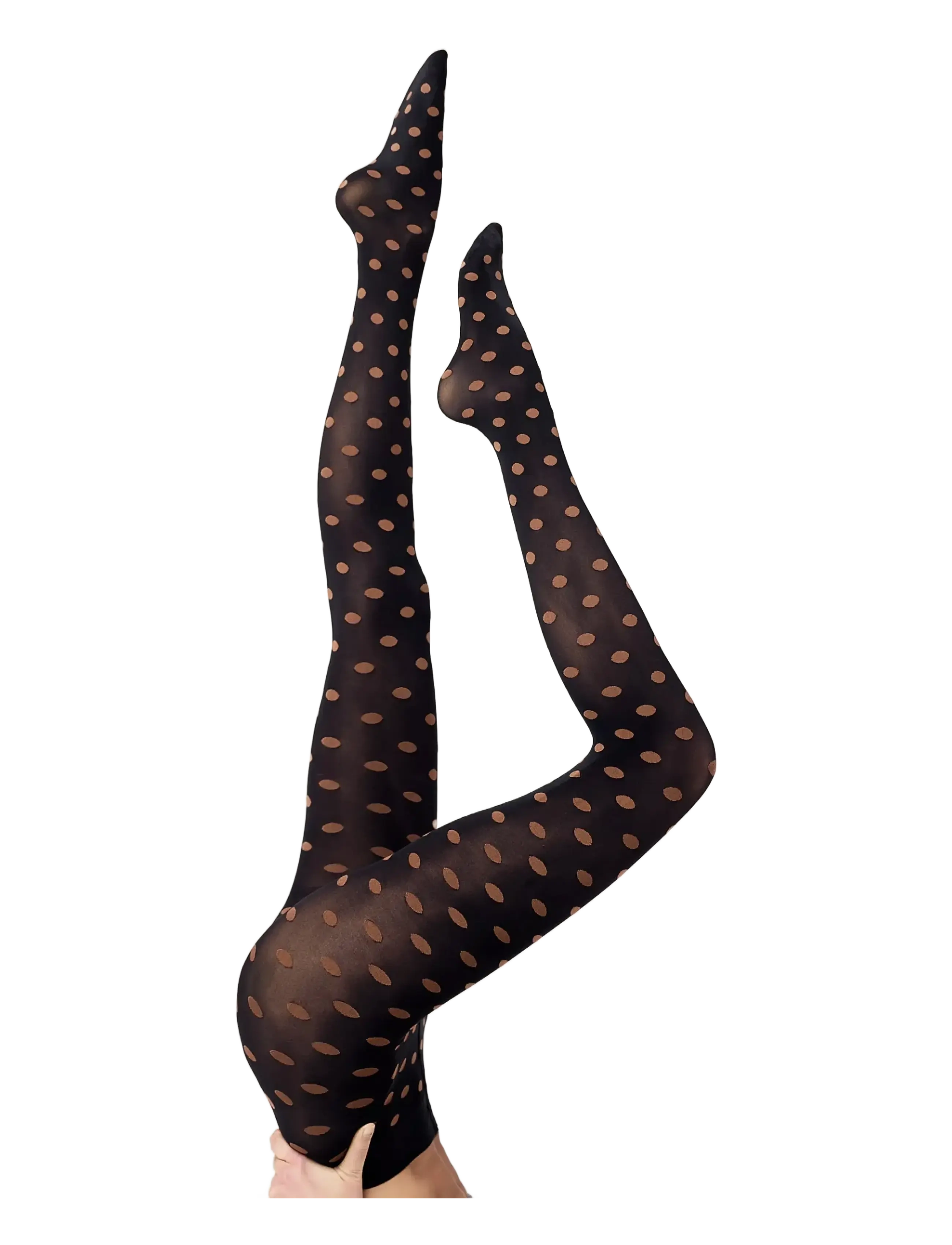 Sneaky Fox Sibyl Tights, One Size, Black, Undertøj > Pantyhose, Dame