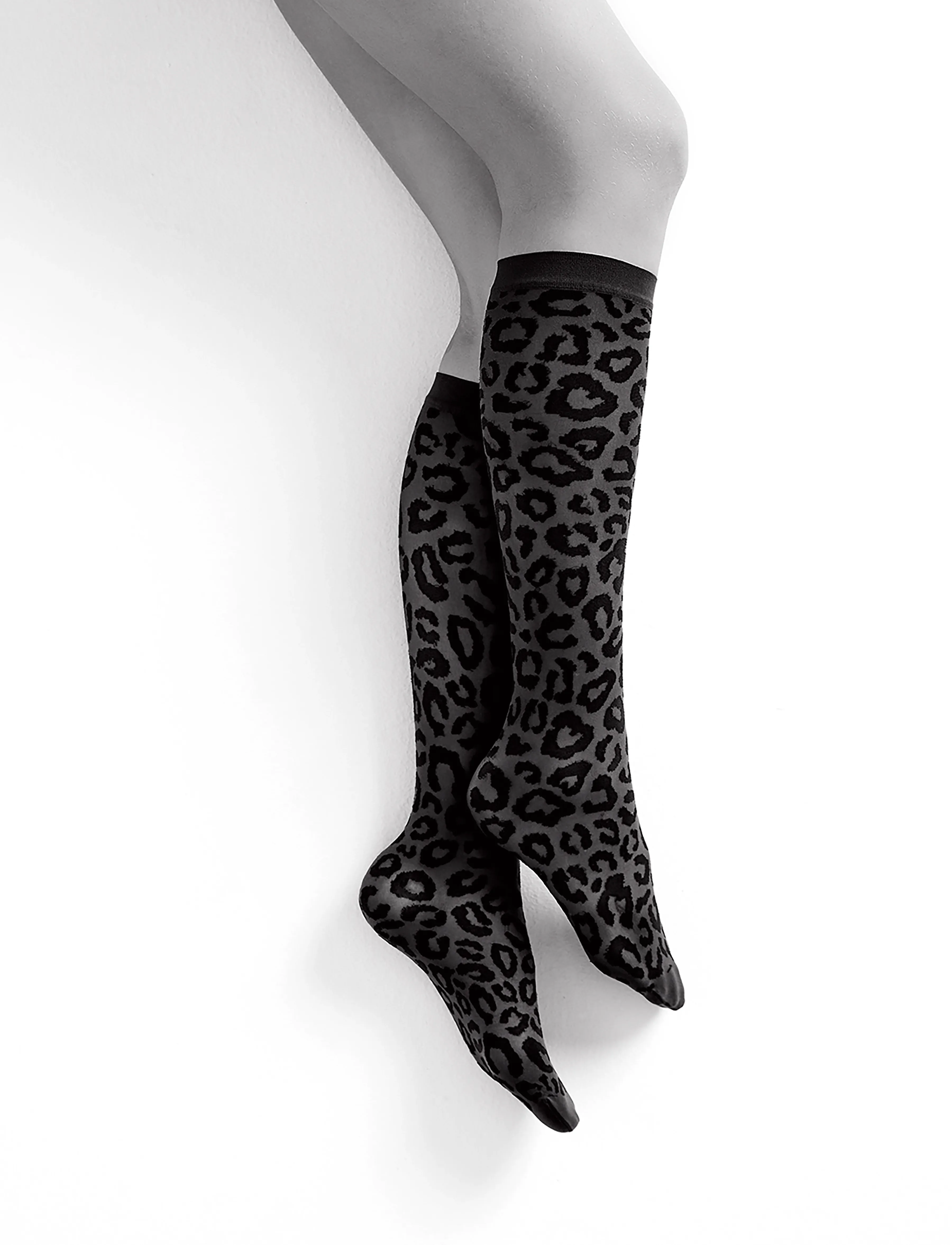 Sneaky Fox - Leopard knee high - duffel bag - 2