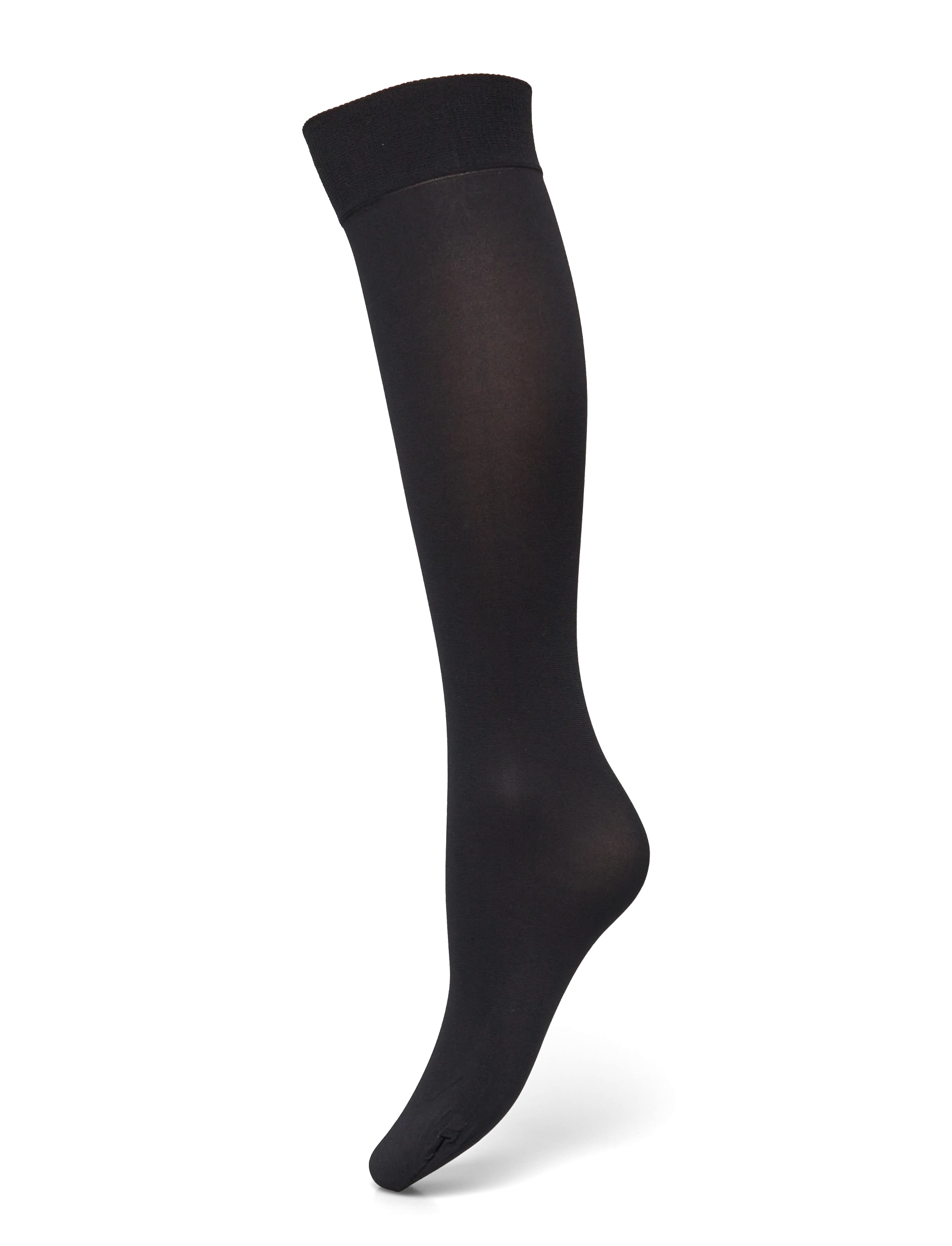 Sneaky Fox Ingrid knee high - Kniestrümpfe - BLACK / black