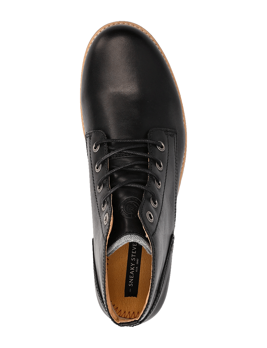 Sneaky Steve - Crasher - laced boots - black texas - 3
