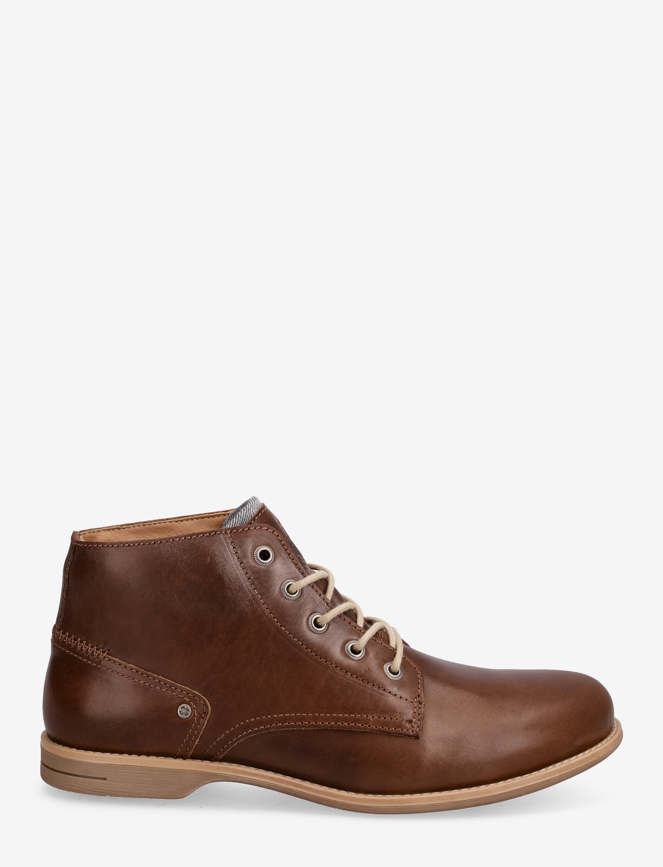 Sneaky Steve - Crasher Black Texas - kängor med snörning - cognac texas - 1