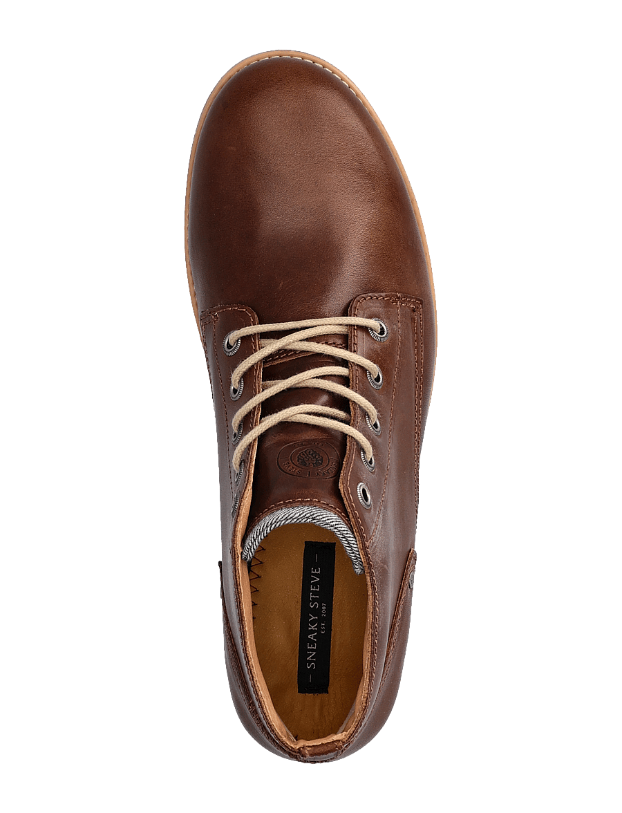Sneaky Steve - Crasher Black Texas - schnürstiefel - cognac texas - 3