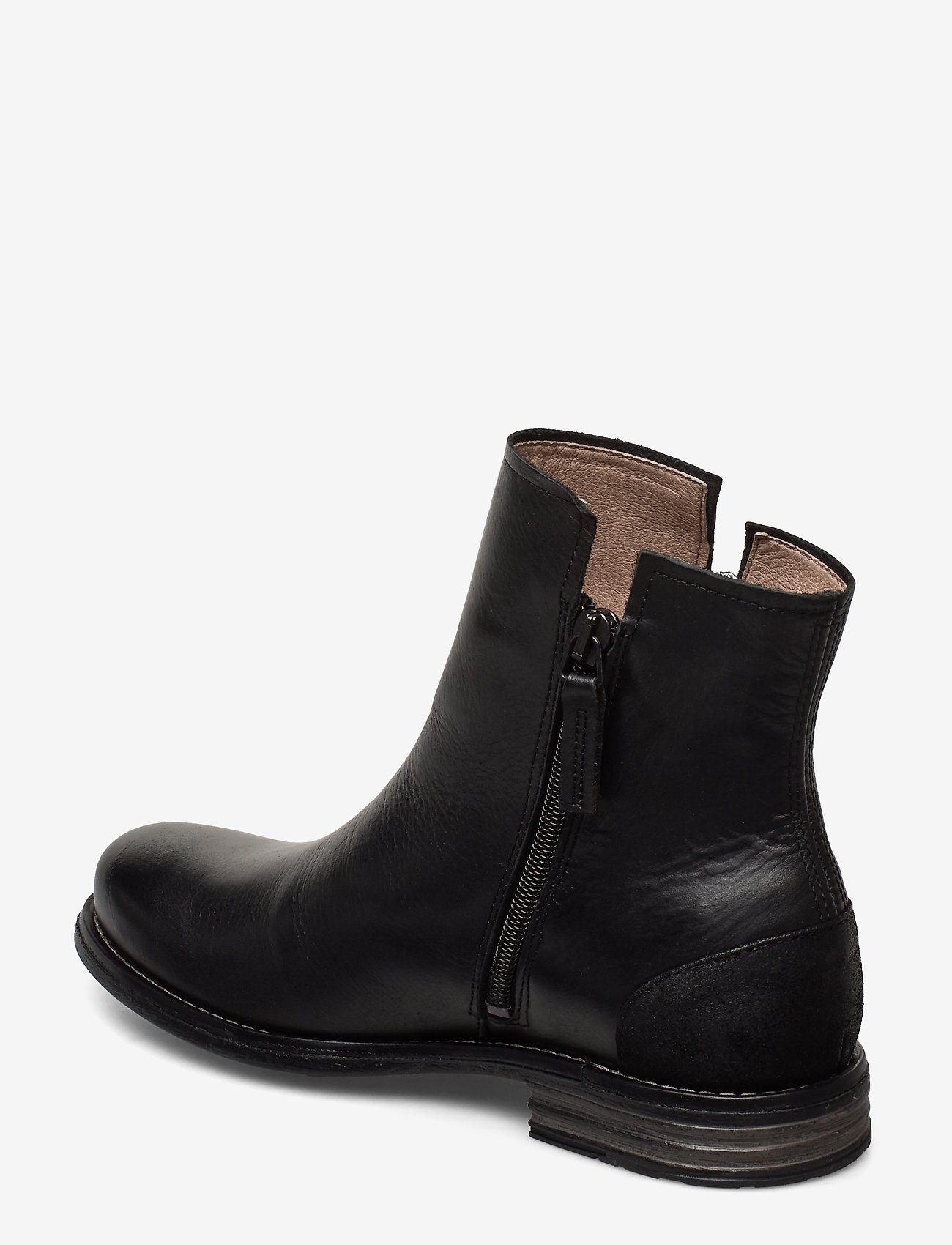 Sneaky Steve - Shady W Leather Shoe - flate ankelboots - black - 1