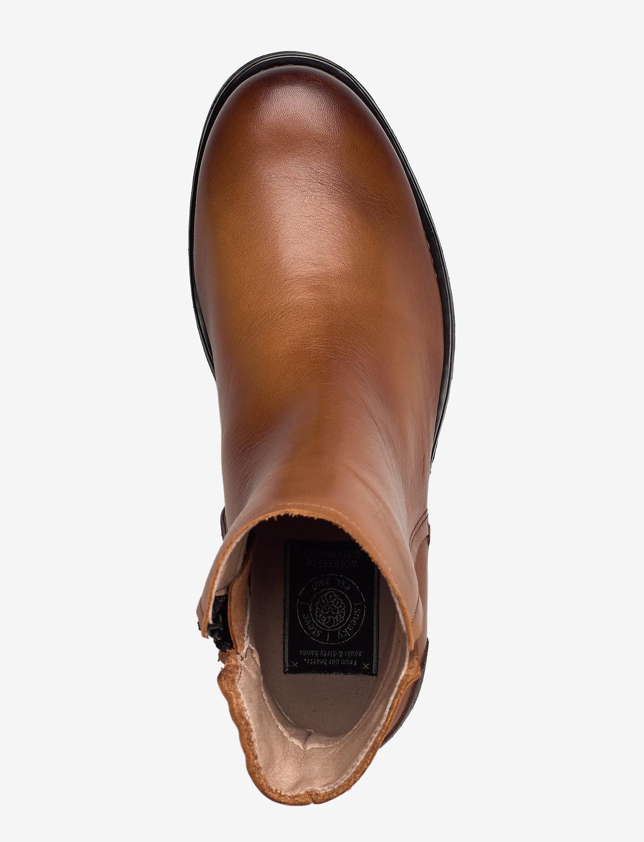 Sneaky Steve - Shady W Leather Shoe - cognac - 3