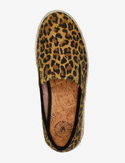 Sneaky Steve - Seal W Suede Shoe - espadrillos utan klack - yellow leopard - 3