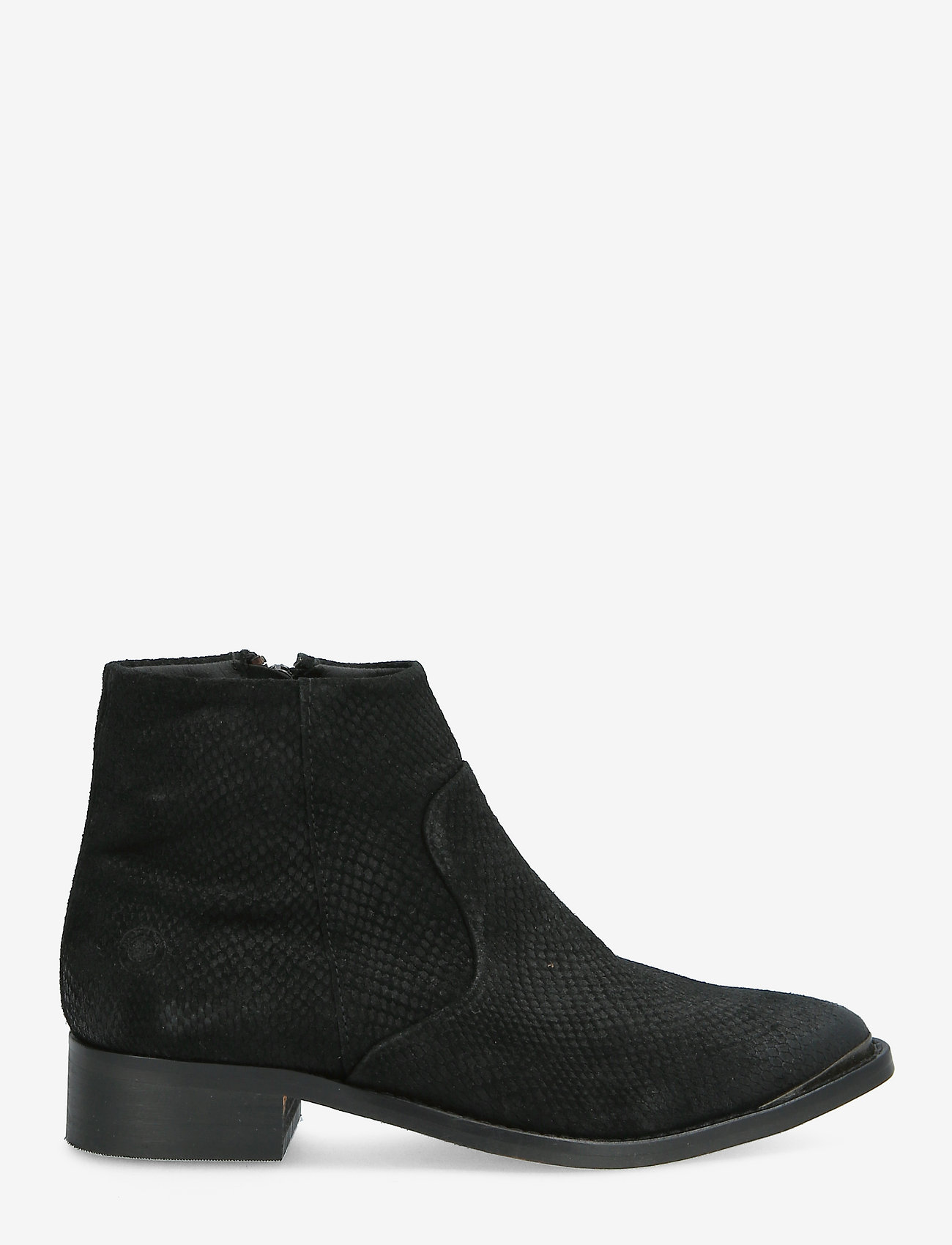 Sneaky Steve - Electric W Suede Shoe - flat ankle boots - black snake - 1