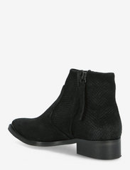 Sneaky Steve - Electric W Suede Shoe - flat ankle boots - black snake - 2