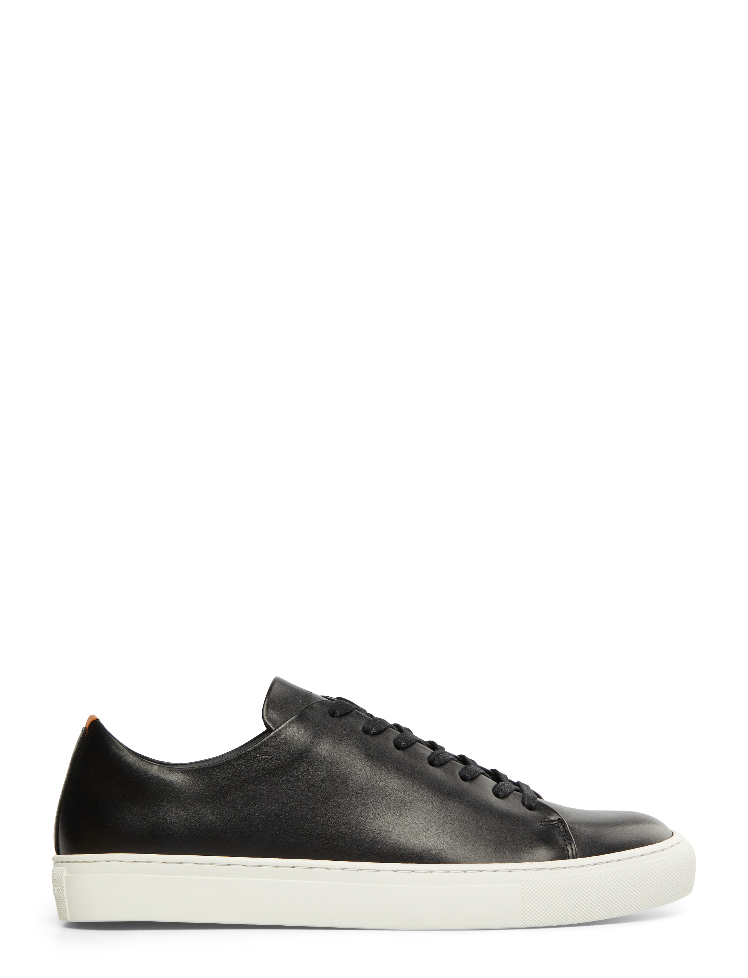 Less Leather Shoe - BLACK