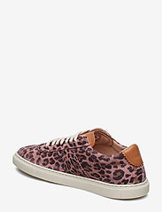 Sneaky Steve - Sammy W Suede Shoe - sportiska stila apavi ar pazeminātu potītes daļu - pink leopard - 1