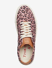 Sneaky Steve - Sammy W Suede Shoe - low top sneakers - pink leopard - 3