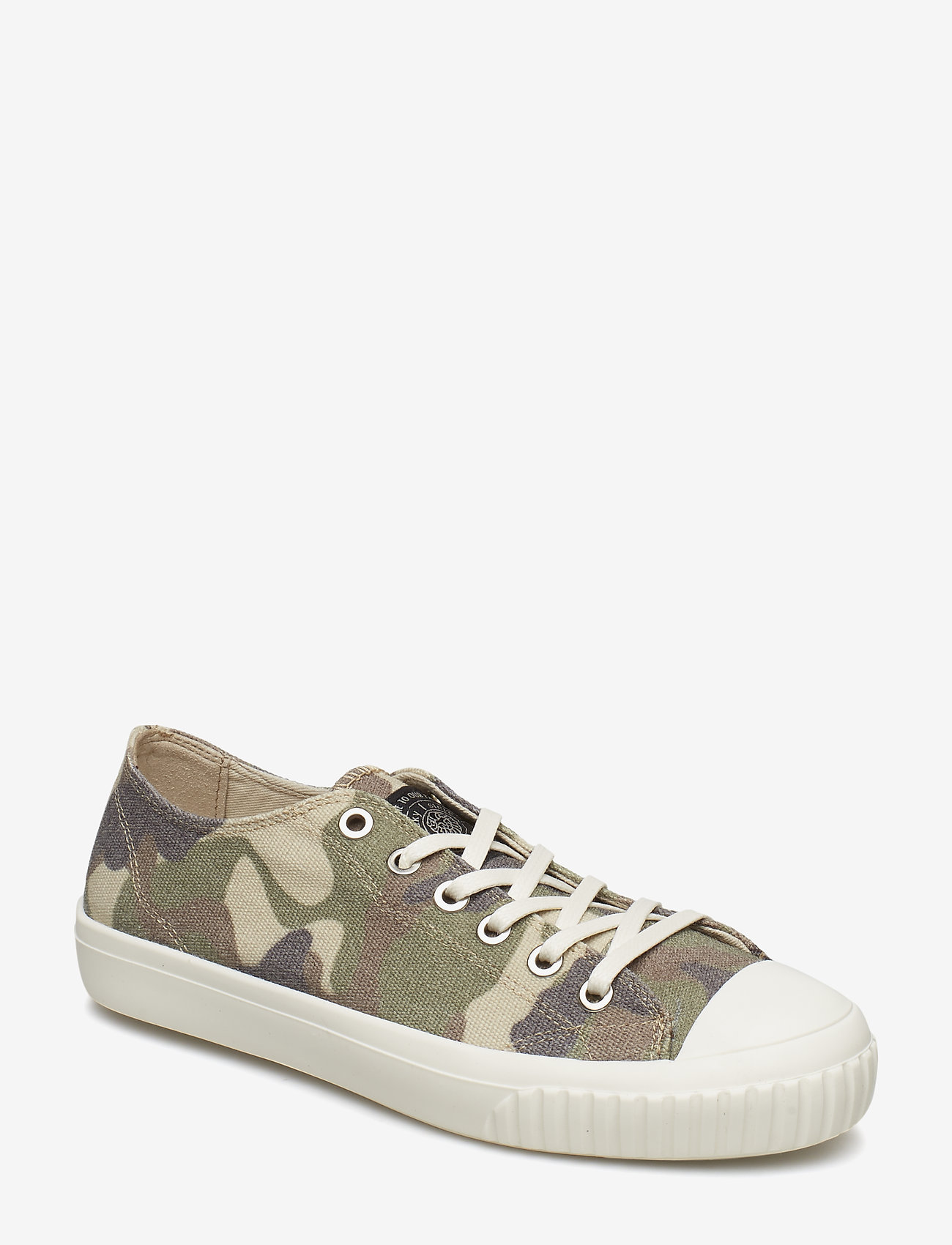 Sneaky Steve - Swing Low W Canvas Shoe - sportiska stila apavi ar pazeminātu potītes daļu - camo - 0