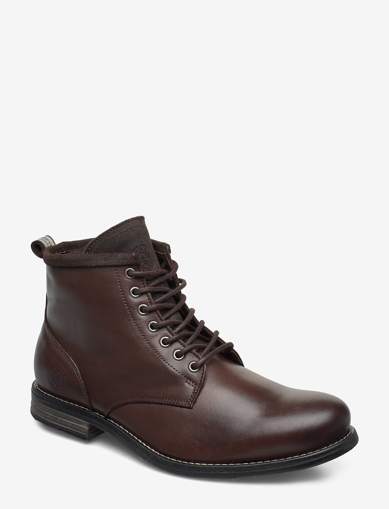 Sneaky Steve - Peaker II Leather Sh - støvler med snøre - brown - 0