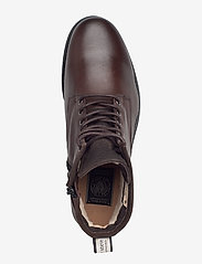 Sneaky Steve - Peaker II Leather Sh - støvler med snøre - brown - 3