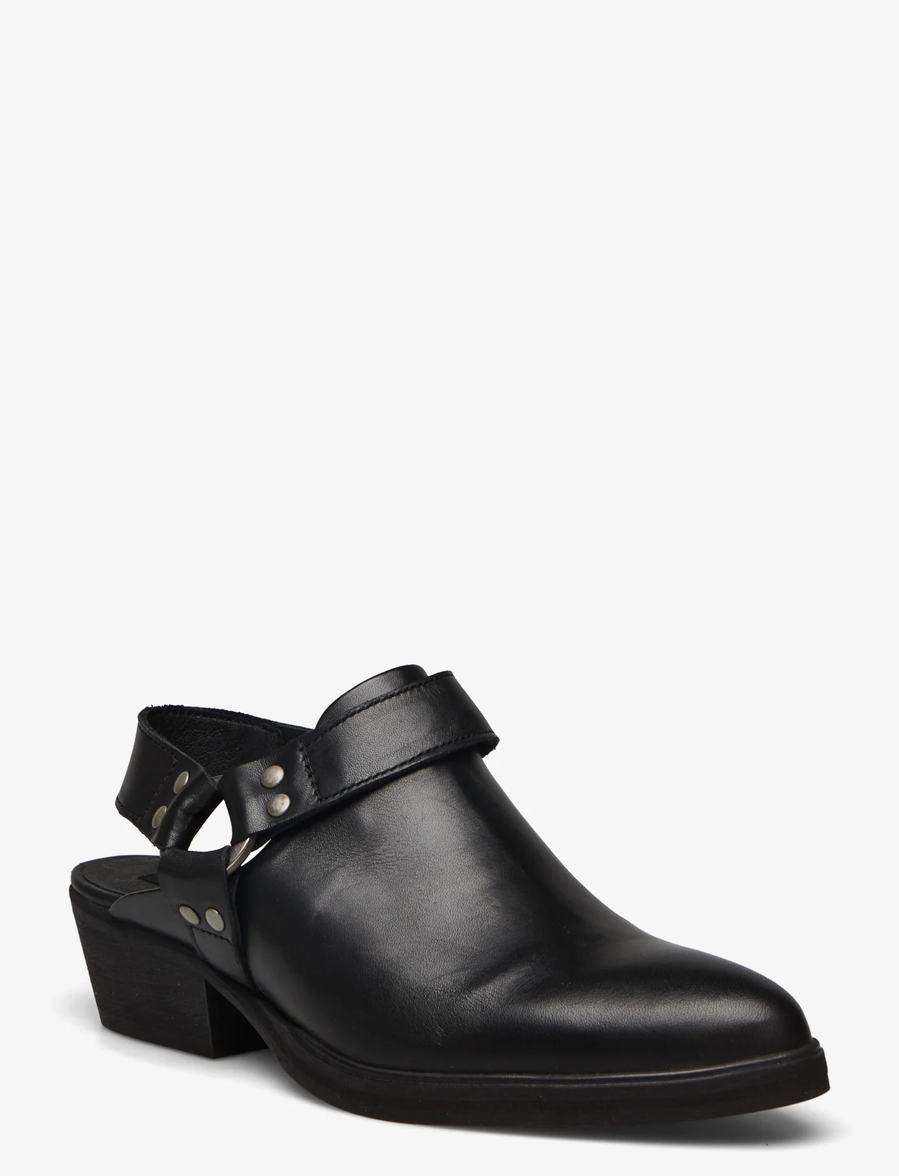 Sneaky Steve - Chatty W Leather Sho - flat mules - black - 0