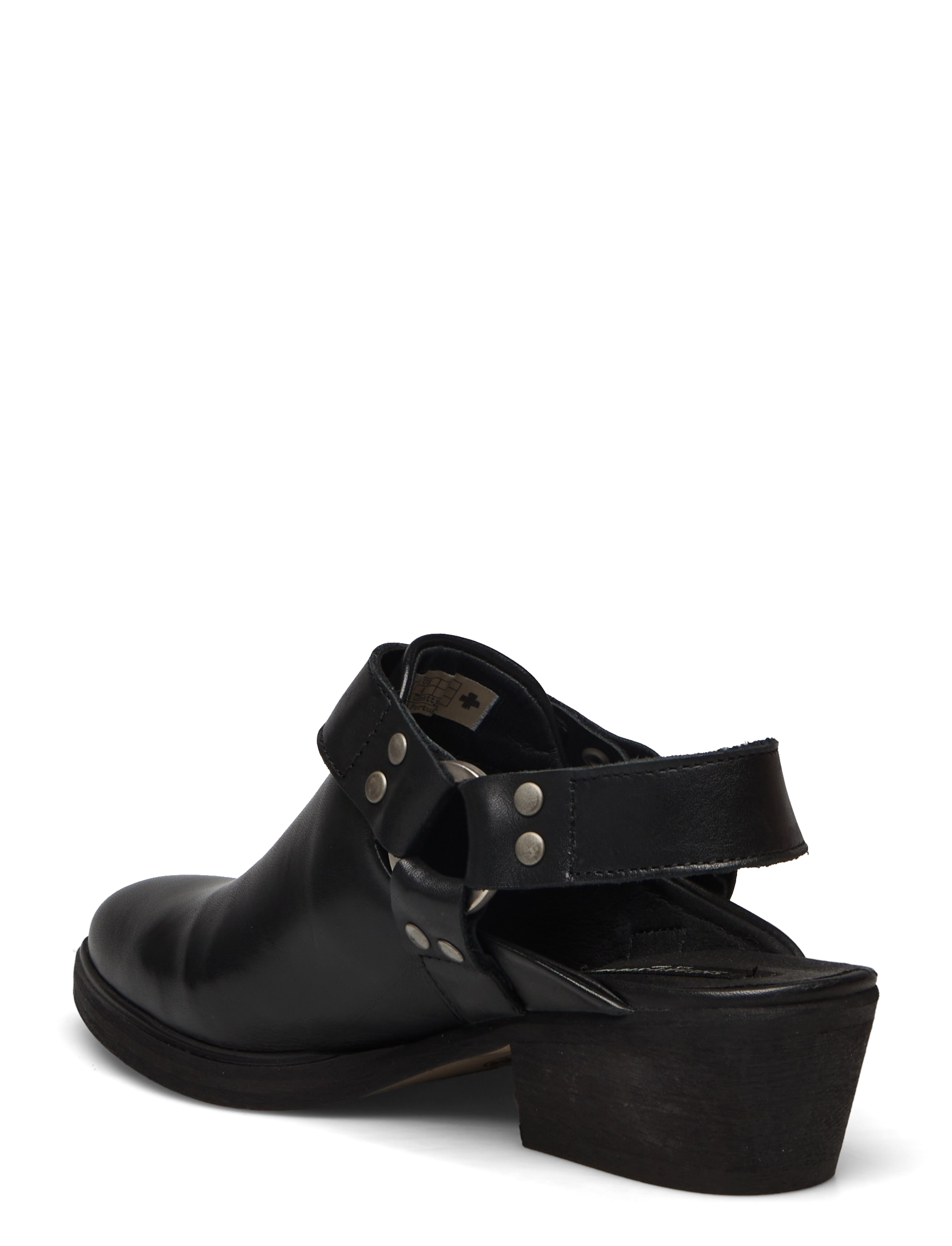 Sneaky Steve - Chatty W Leather Sho - flache pantoletten - black - 2