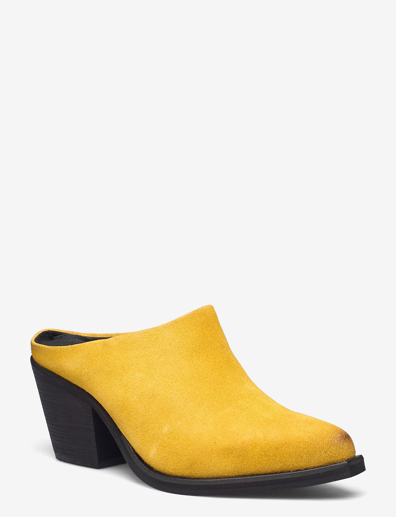 Sneaky Steve - Simplicity W Suede Shoe - heeled mules - ocre - 0
