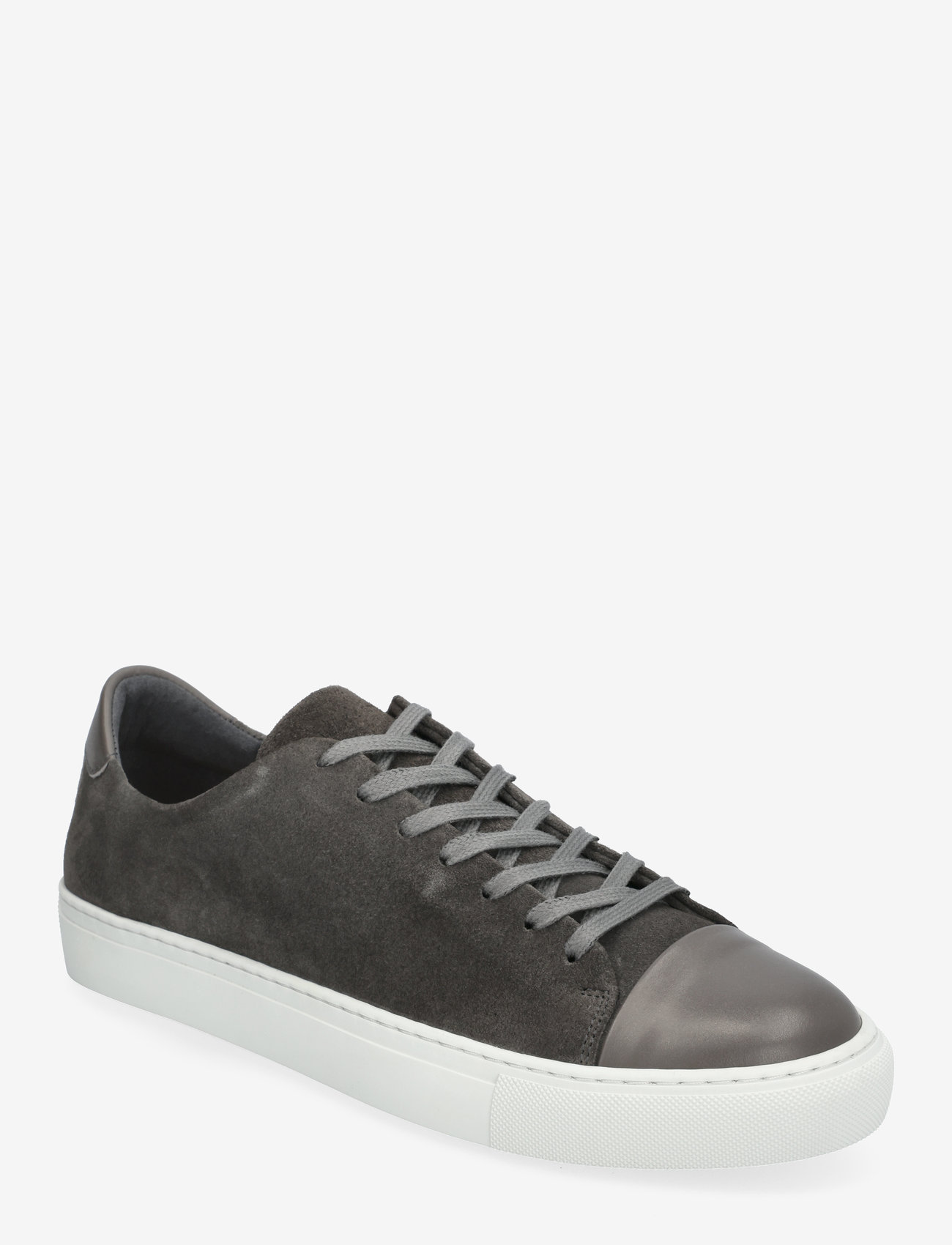 Sneaky Steve - Lescape Suede Dk Grey - lave sneakers - dk grey - 0