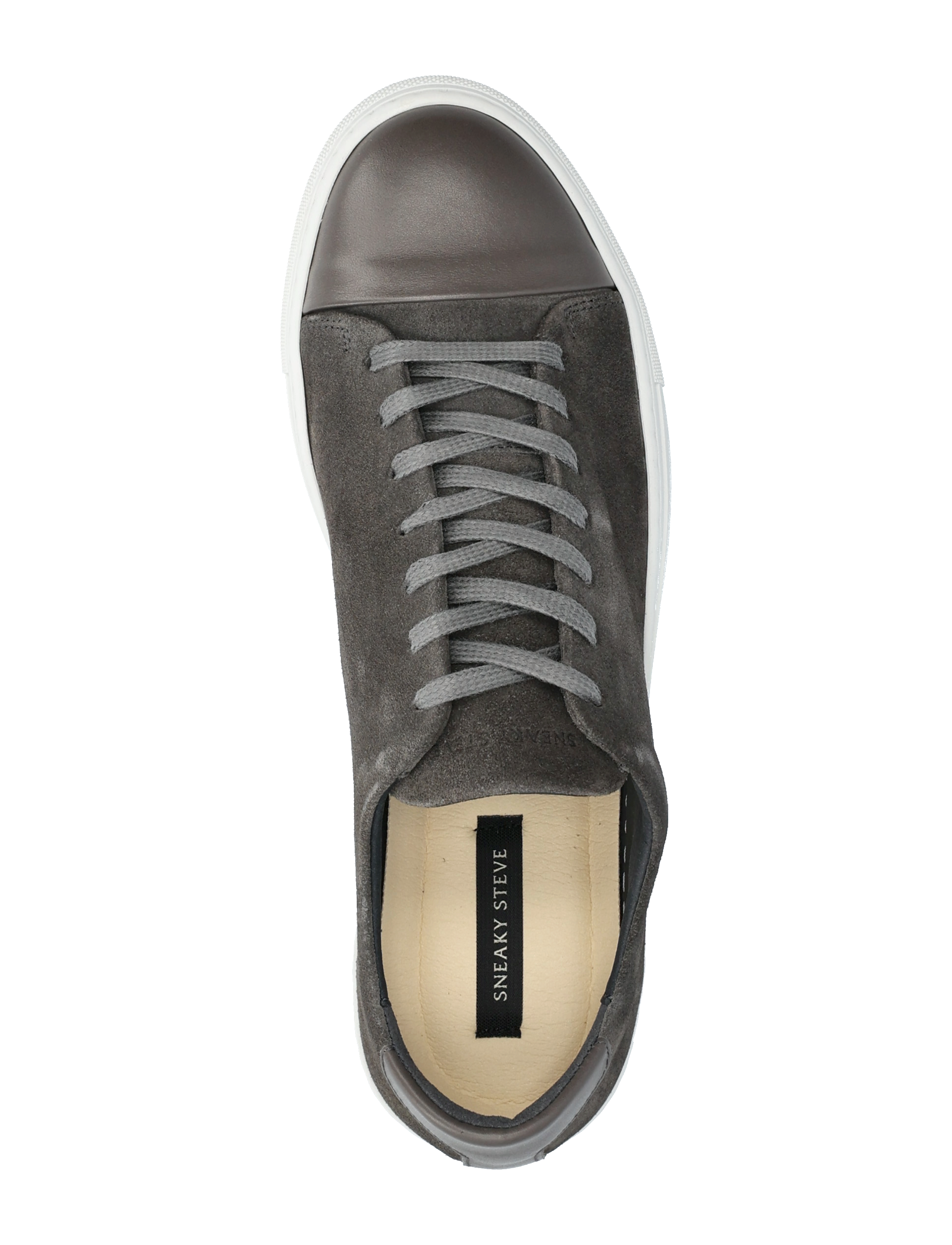 Sneaky Steve - Lescape Suede Shiny Black - mehed - dk grey - 3