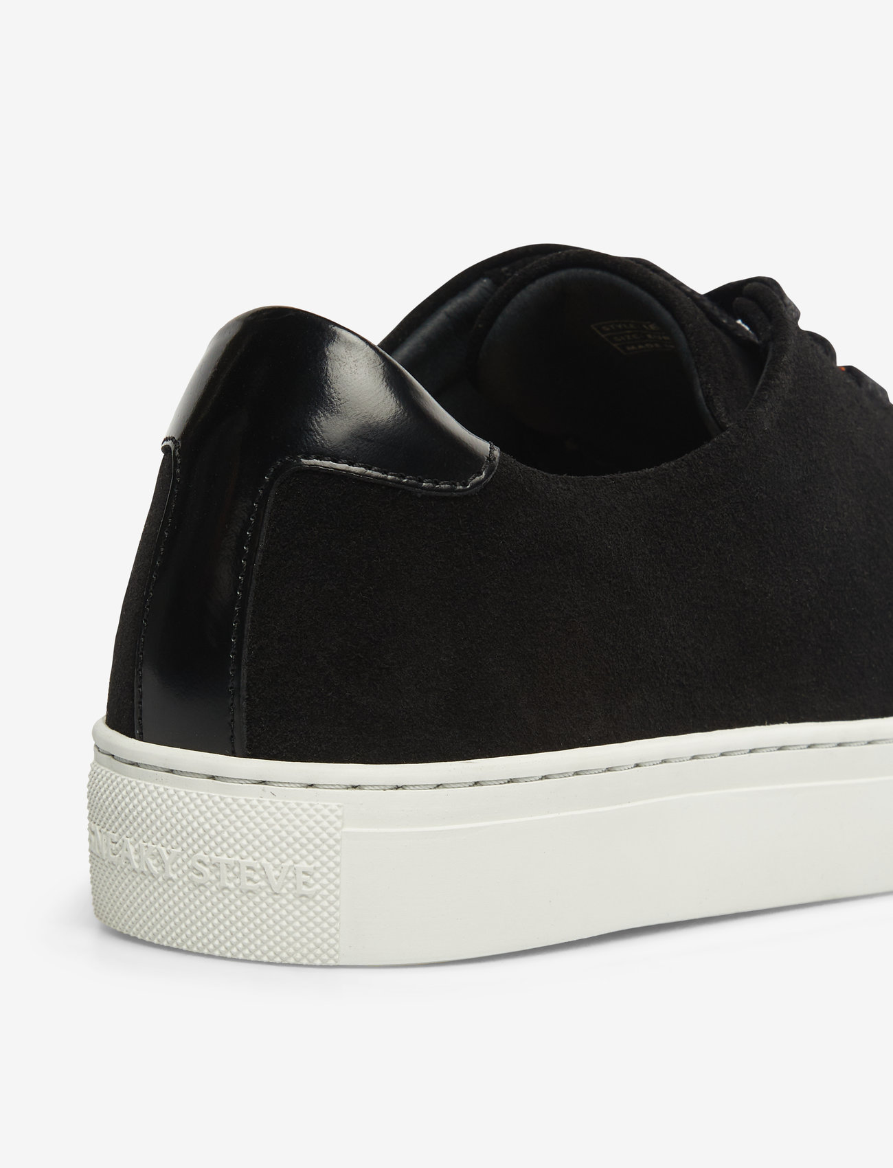 Sneaky Steve - Lescape Suede Shiny - kõrge säärega tossud - shiny black - 5