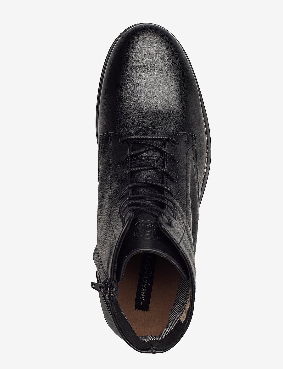 Sneaky Steve - Shank Black - schnürboots - black - 3
