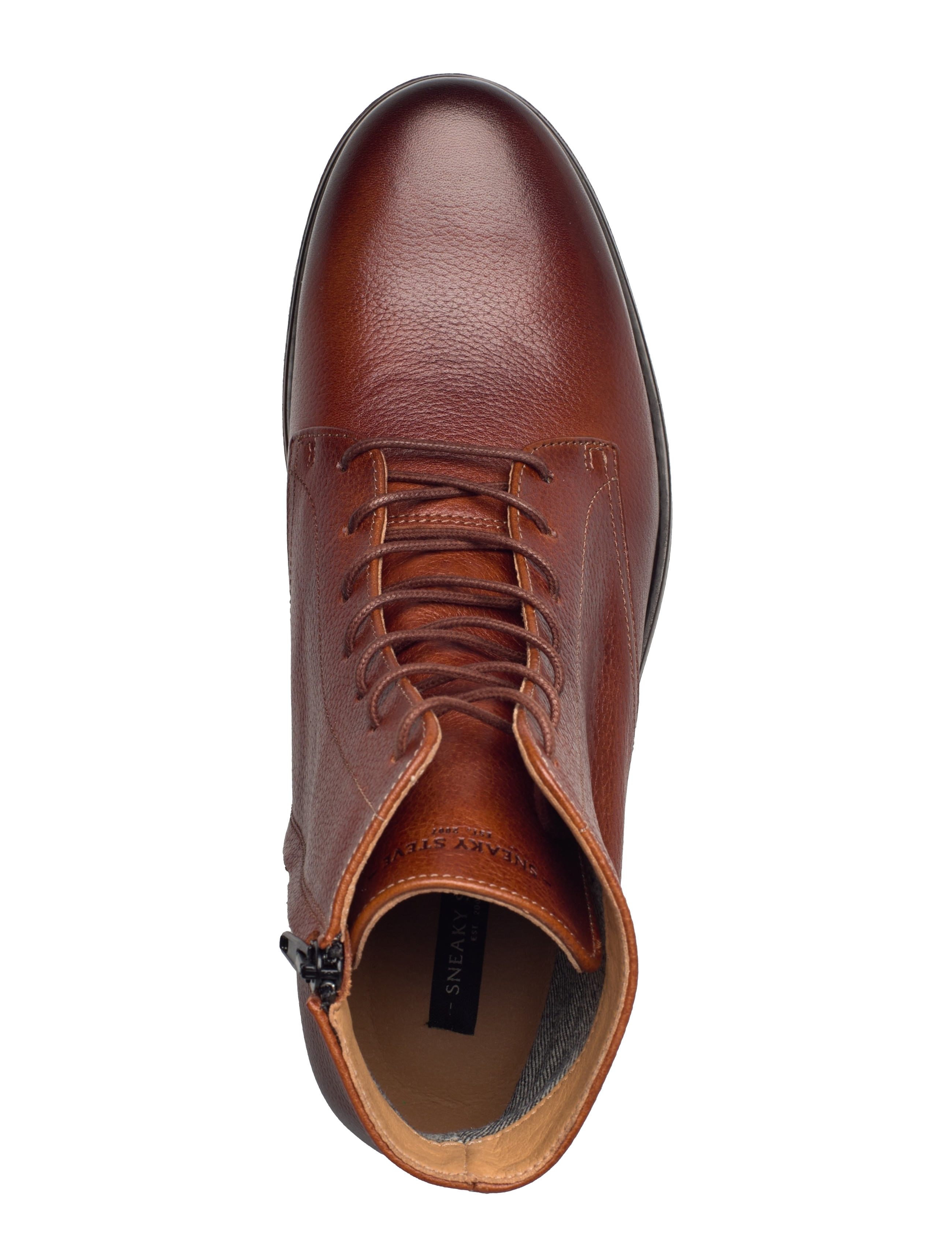 Sneaky Steve - Shank Black - schnürstiefel - cognac - 3