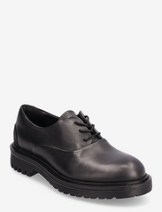 Ellis W Leather Shoe - BLACK