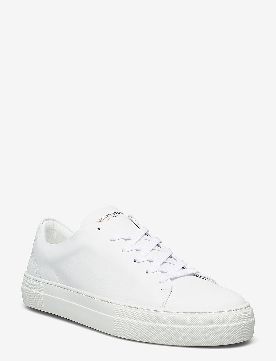 Sneaky Steve - Calm Leather Shoe - white - 0