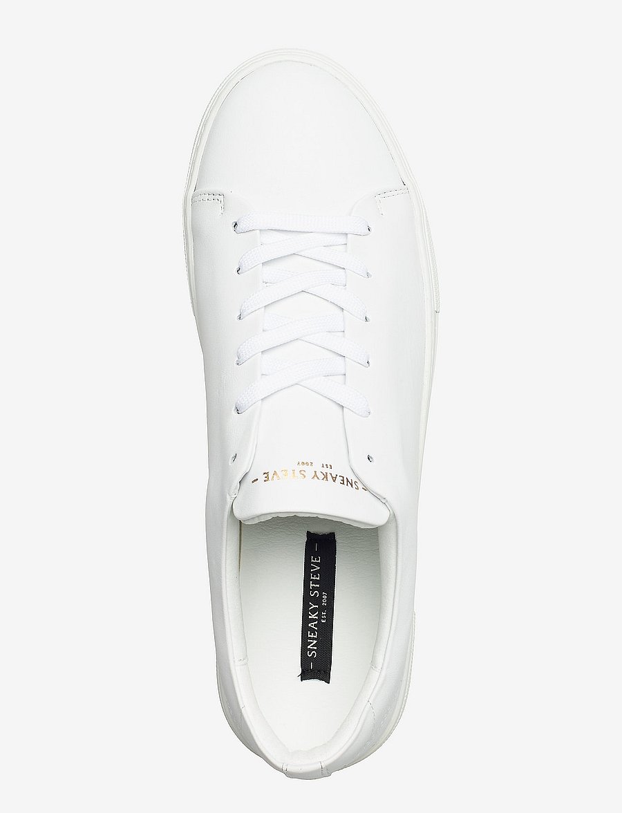 Sneaky Steve - Calm Leather Shoe - white - 3