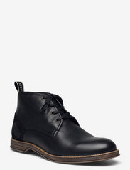 Sneaky Steve - Nick Leather Shoe - veter schoenen - black - 0