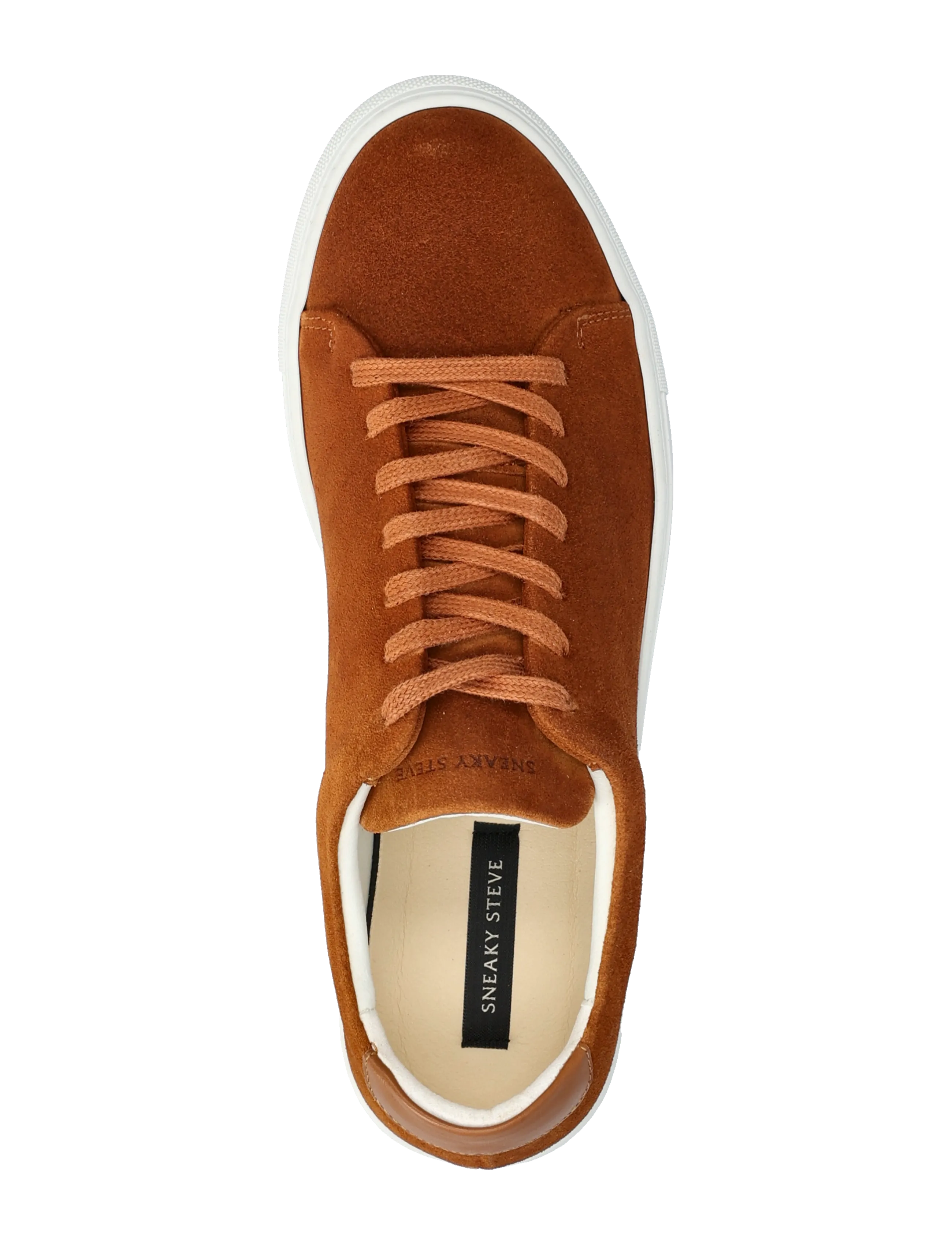 Sneaky Steve - Moore Suede - business sneakers - cognac - 3