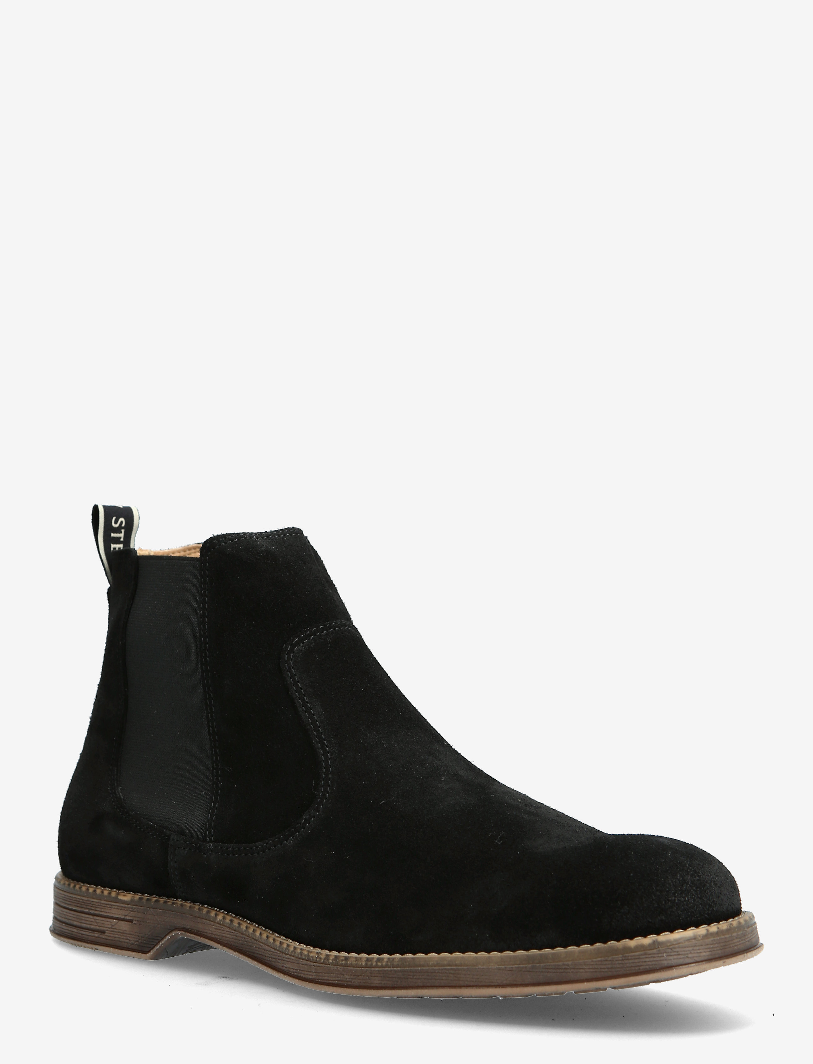 SNEAKY STEVE Risty Wildleder Schwarz Schwarz - 44 - Herren