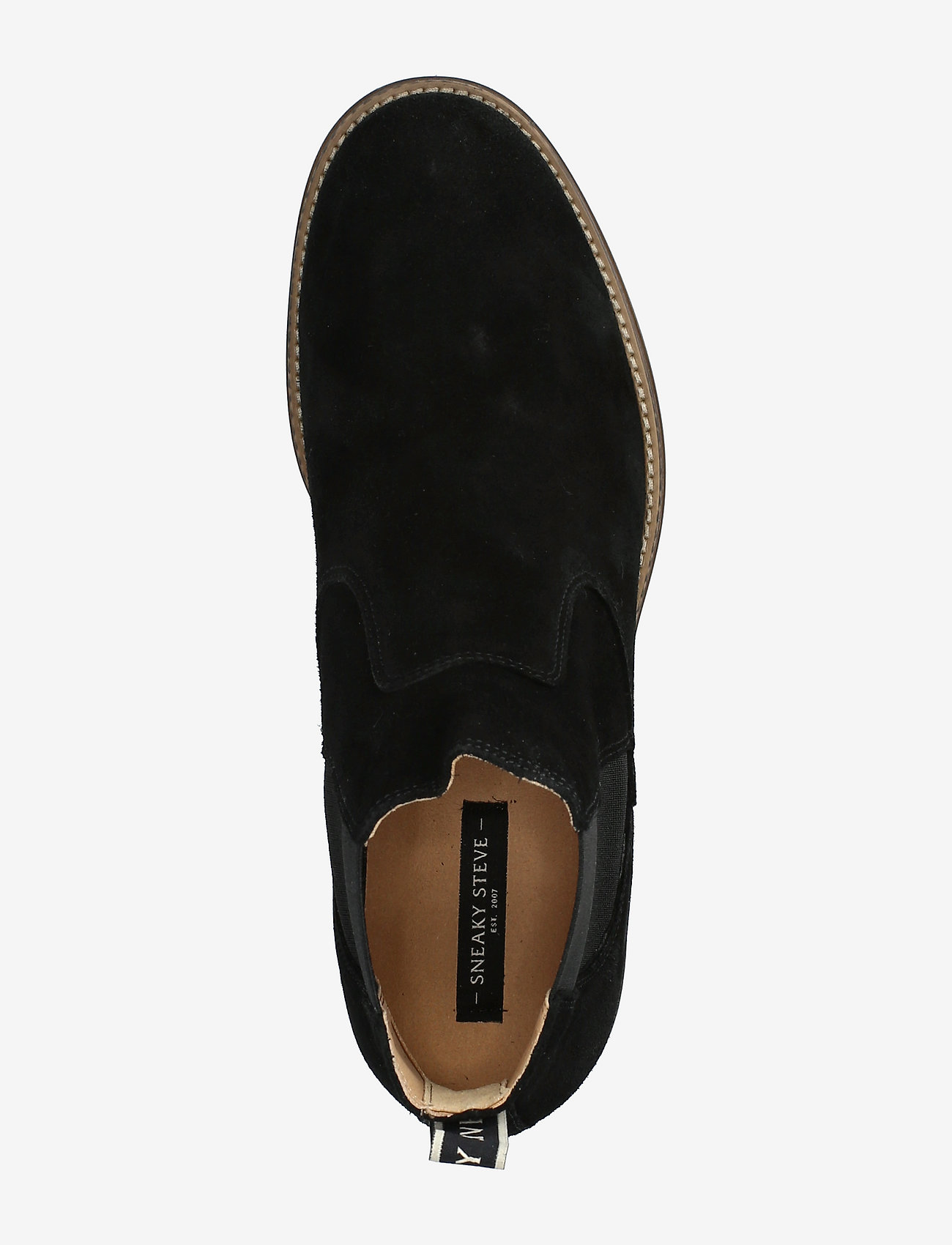 Sneaky Steve - Risty Suede Black - chelsea boots - black - 3