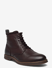 Fred Leather Shoe - BROWN