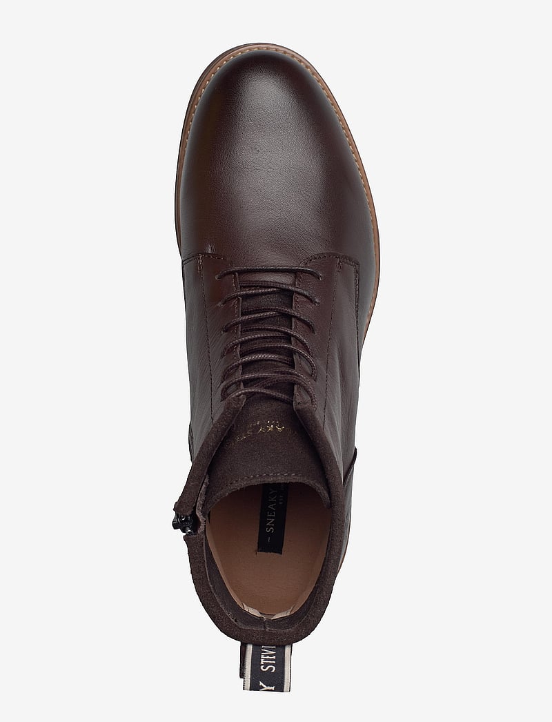 Sneaky Steve - Fred Black - kängor med snörning - brown - 3