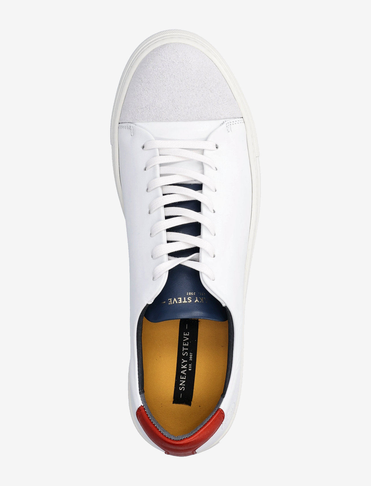 Sneaky Steve - Lescape Leather Shoe - white/blue/red - 3