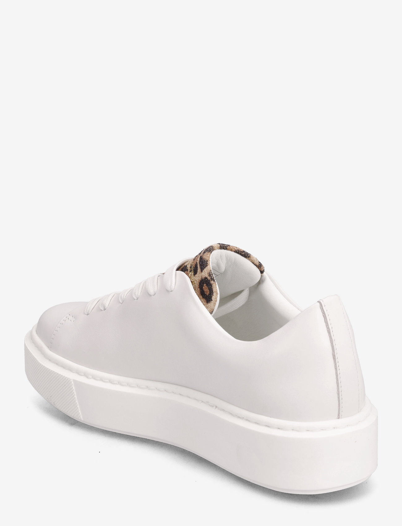 Sneaky Steve - Field W Leather Shoe - white/beige leopard - 2