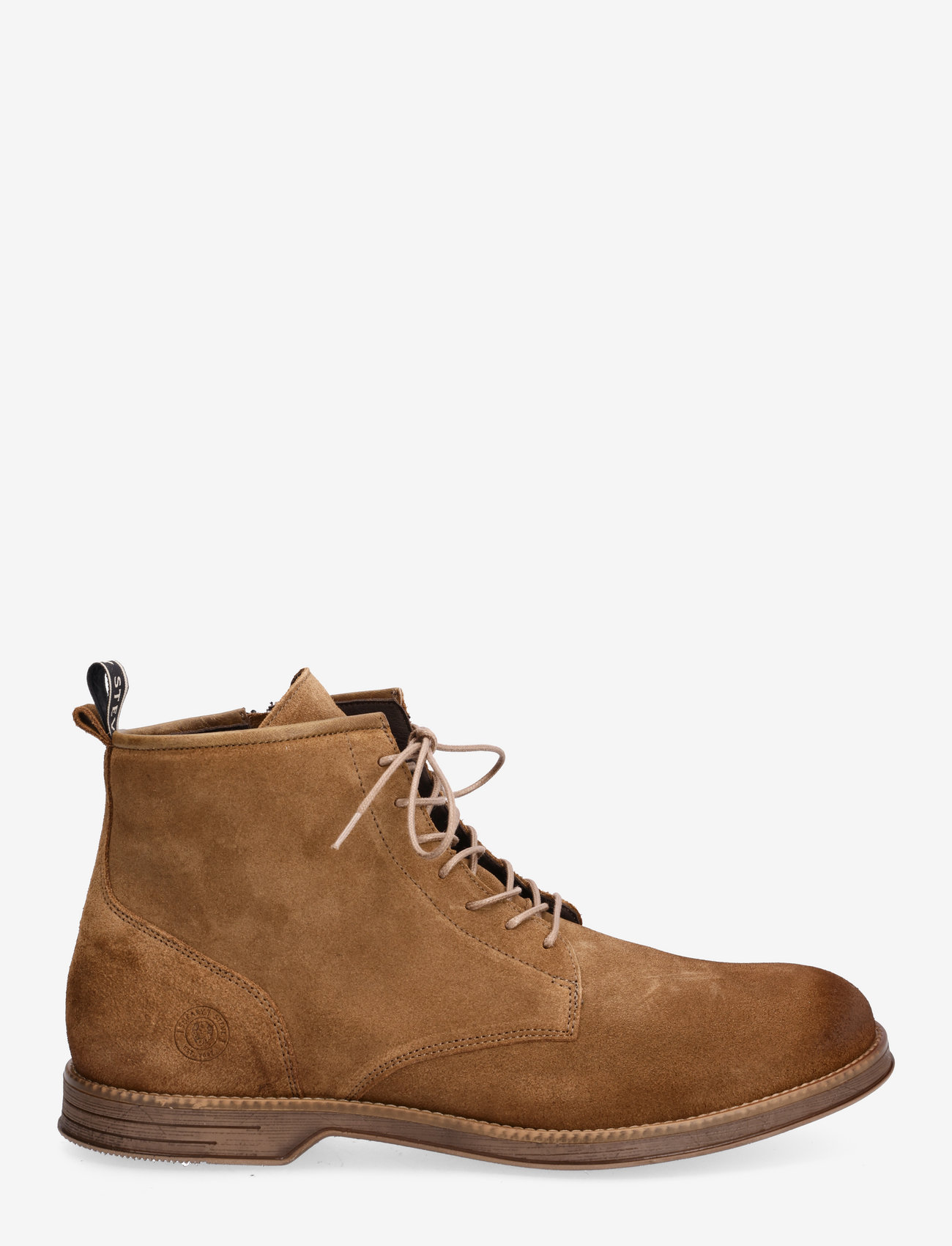 Sneaky Steve - Fred Suede Tobacco - laced boots - tobacco - 1