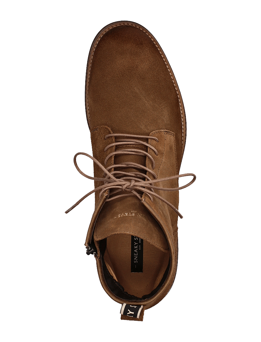 Sneaky Steve - Fred Suede Shoe - kängor med snörning - tobacco - 3