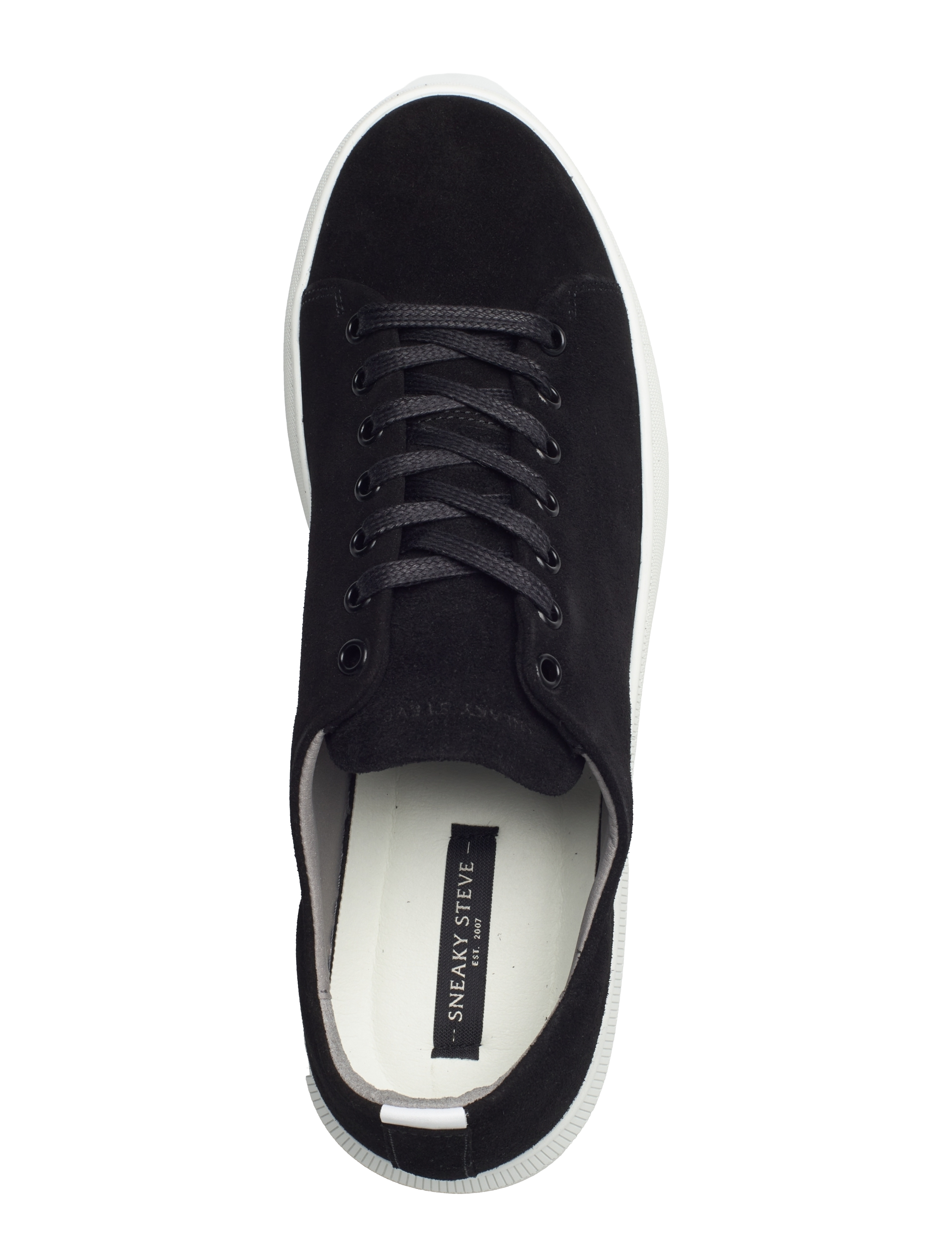 Sneaky Steve - Jona Suede Grey - sneakers med lavt skaft - black - 3